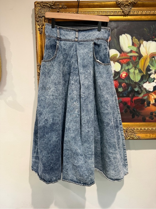 Breaker Jeans Dresses & Skirts - Rare find Vintage acid- washed denim skirt, from 1980
